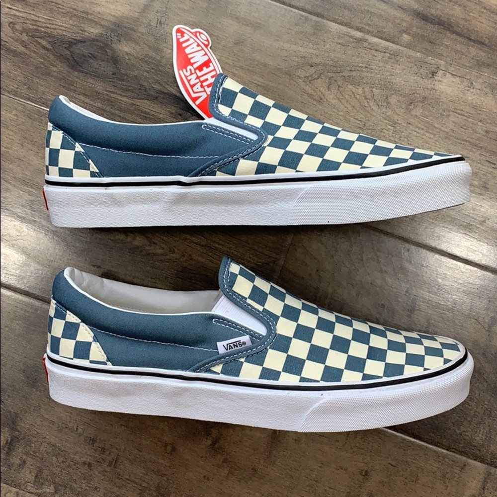 ••VANS CLASSIC SLIP-ON CHECKERBOARD Blmigtrwtt WMN - Picture 6 of 16